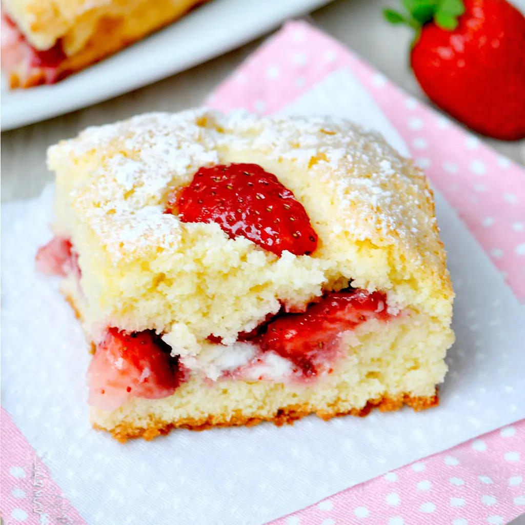 Moelleux fraises