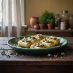 Poireaux rôtis miel moutarde