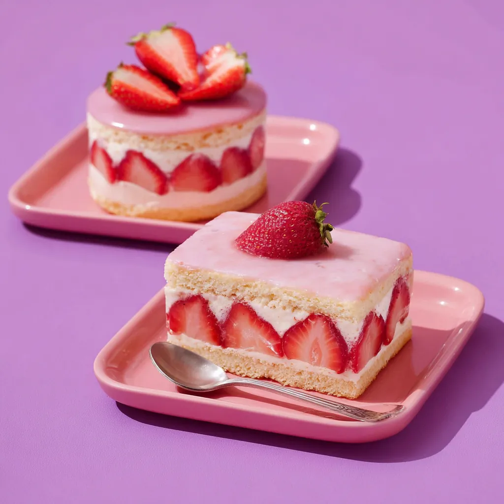 Recette fraisier Ôdélices facile et gourmand 4 Recette fraisier Ôdélices