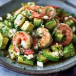 Salade crevettes avocat