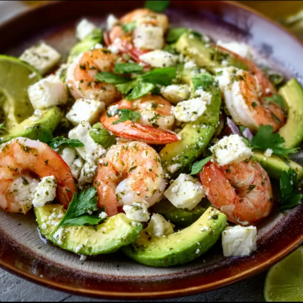 Salade crevettes