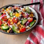 Salade de pois chiche pimentée