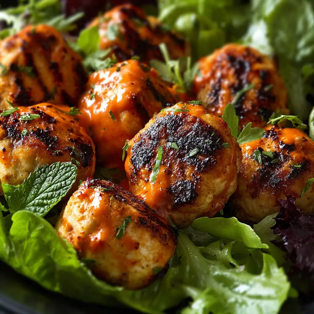 Salade de poulet Buffalo facile et savoureuse 4 Salade de poulet Buffalo
