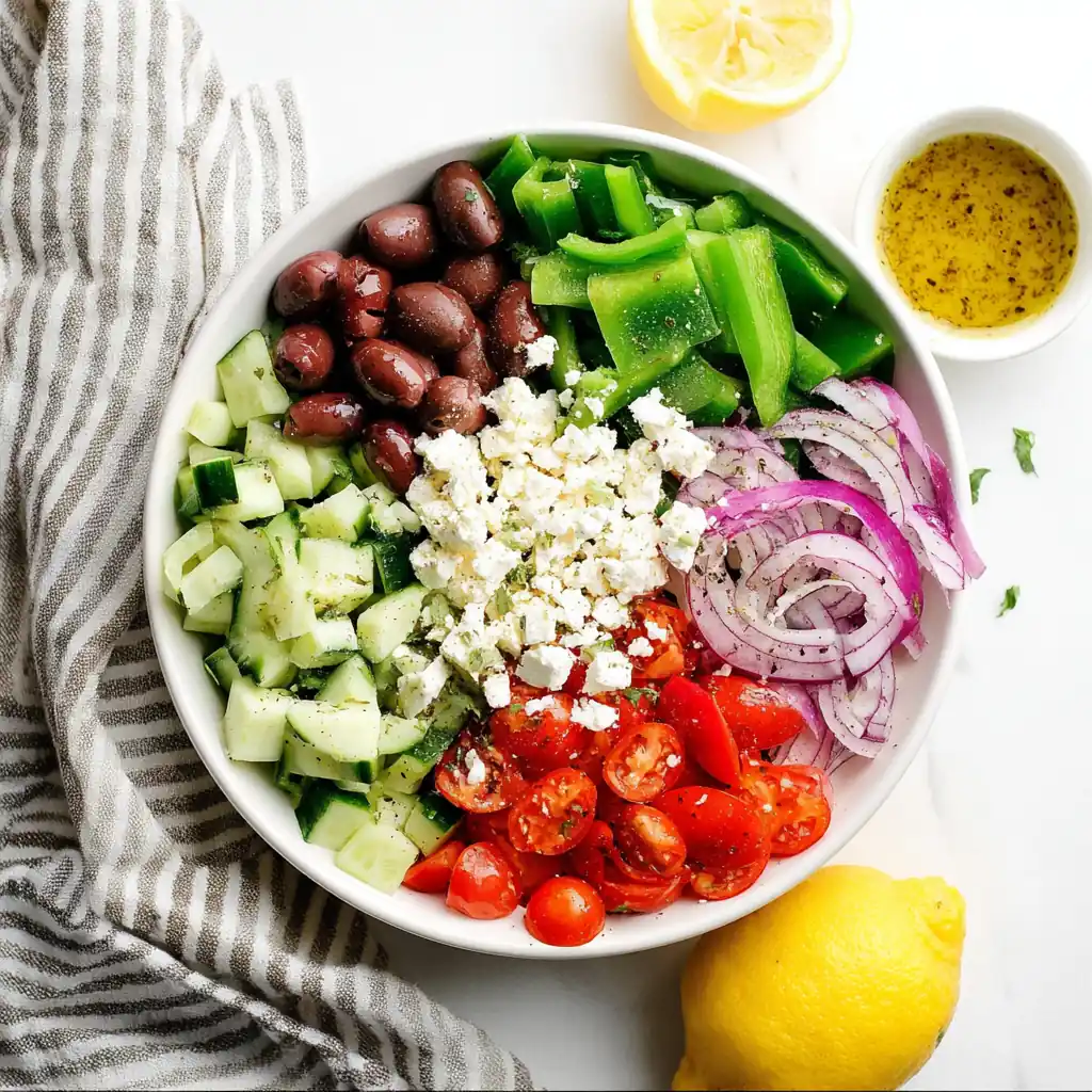Salade grecque authentique