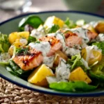 Salade saumon pomme de terre