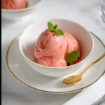 Sorbet rhubarbe