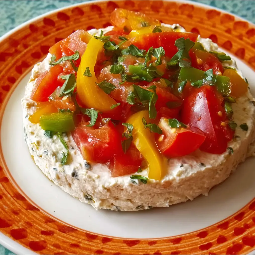 Tartare tomates rillettes thon
