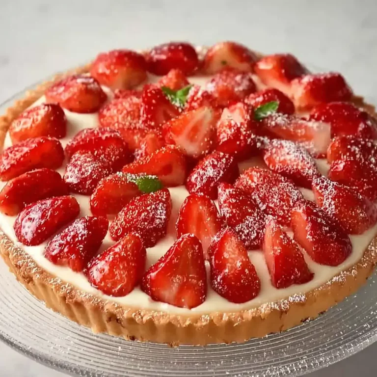 Tarte fraises mascarpone