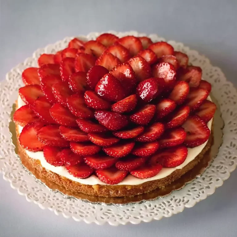 Tarte fraises spéculoos