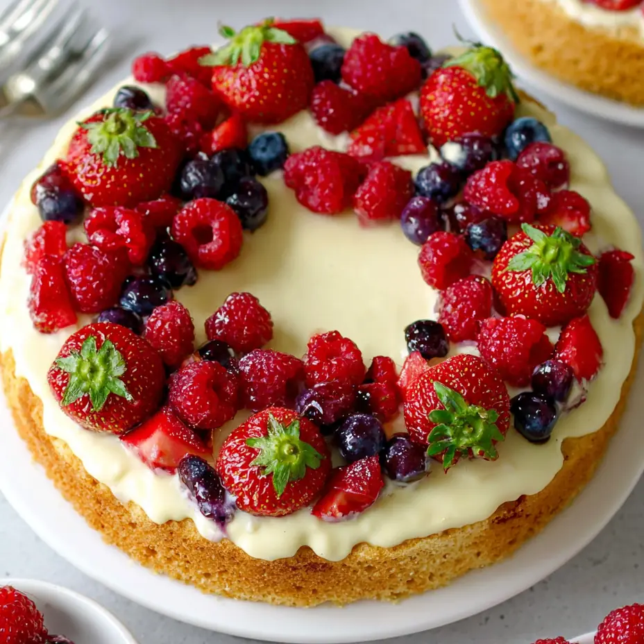 Tarte fruits rouges facile et élégante façon pâtisserie française 4 Tarte fruits rouges