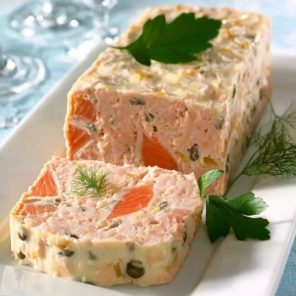 Terrine de poisson froide facile et raffinée 4 Terrine de poisson froide