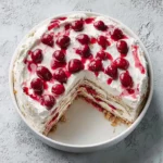 Tiramisu crémeux à la framboise