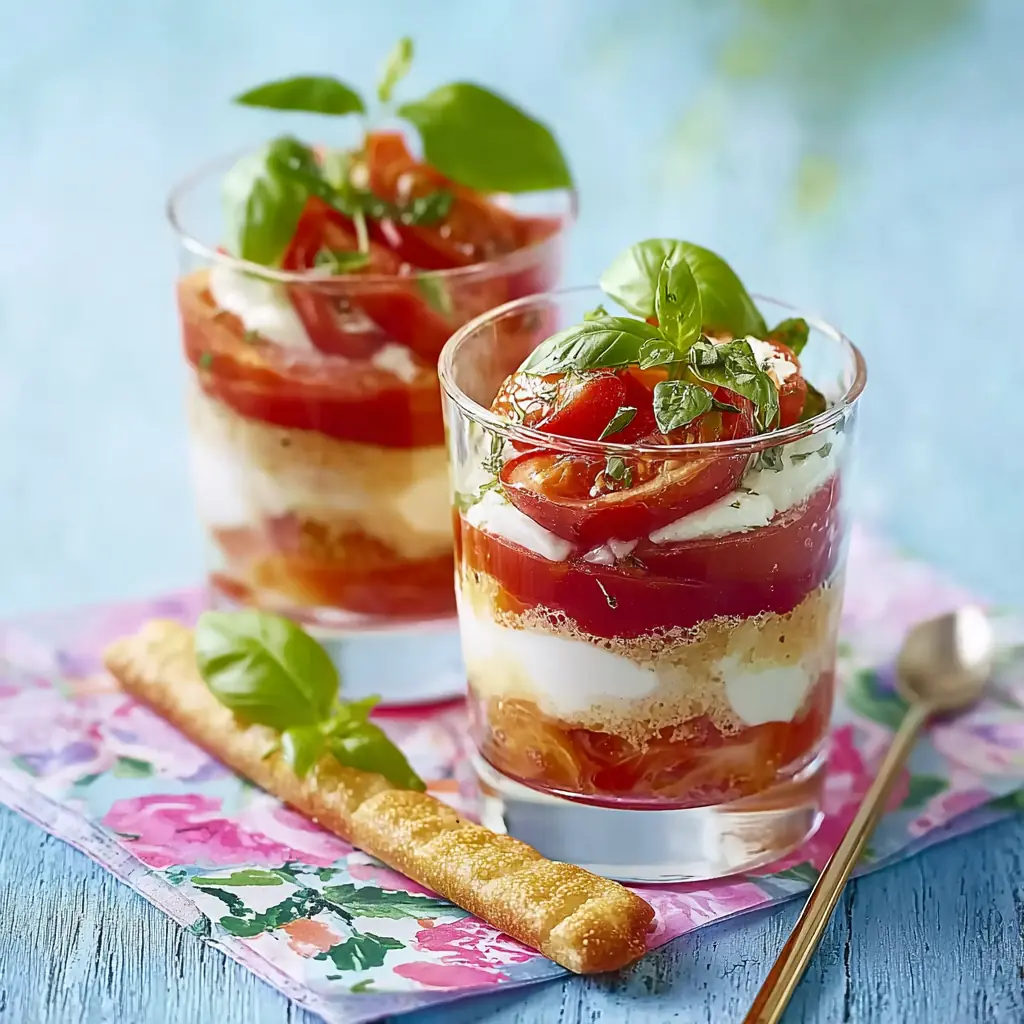 Tiramisu tomate-mozzarella