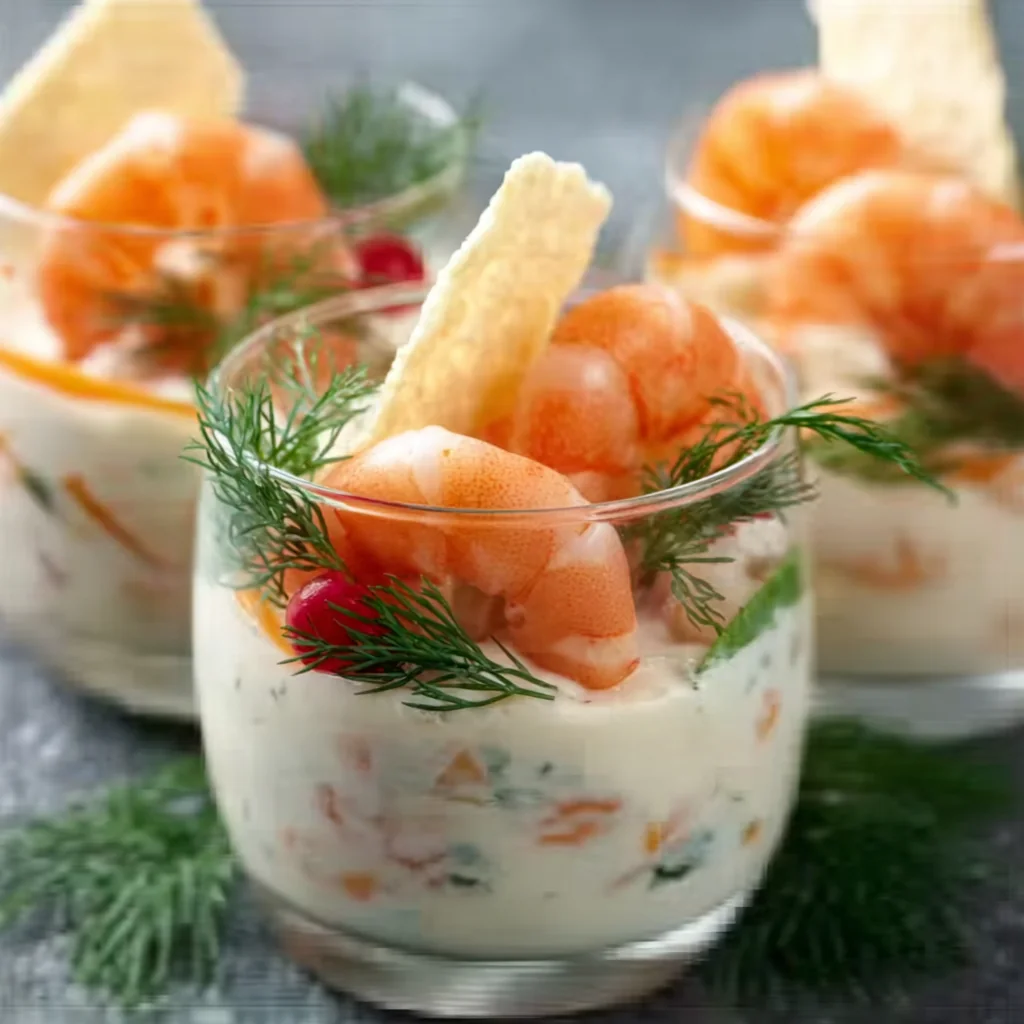 Verrines fruits de mer