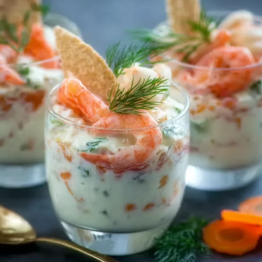 Verrines fruits de mer