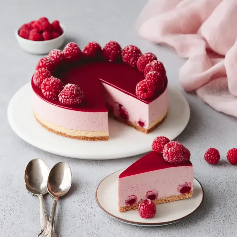 Bavarois framboise