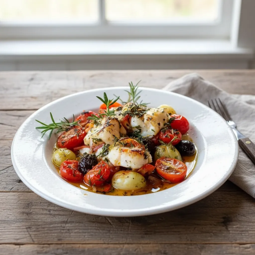 Cabillaud Provençal facile : recette légère et savoureuse 4 Cabillaud Provençal