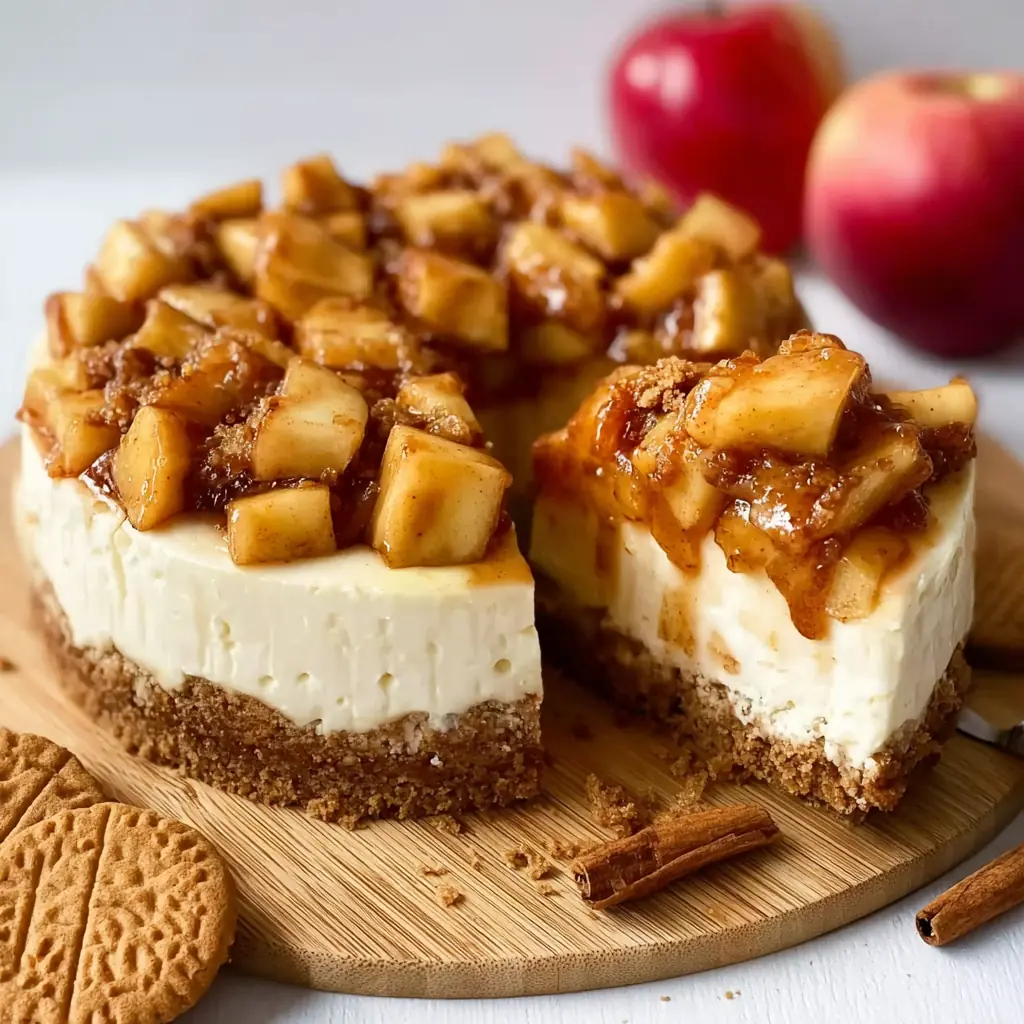 Cheesecake pommes