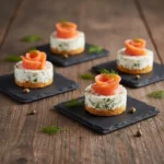 Cheesecake saumon fumé