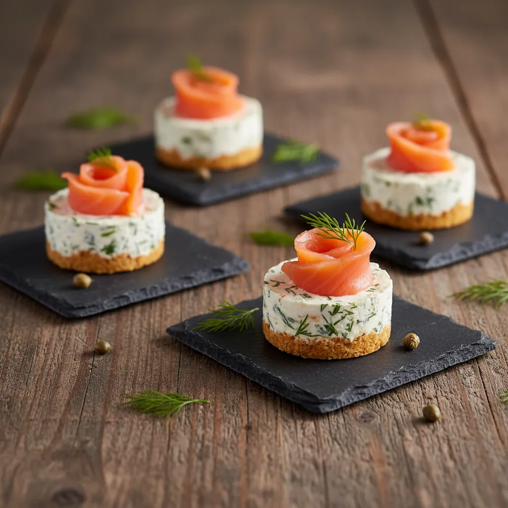 Cheesecake saumon fumé