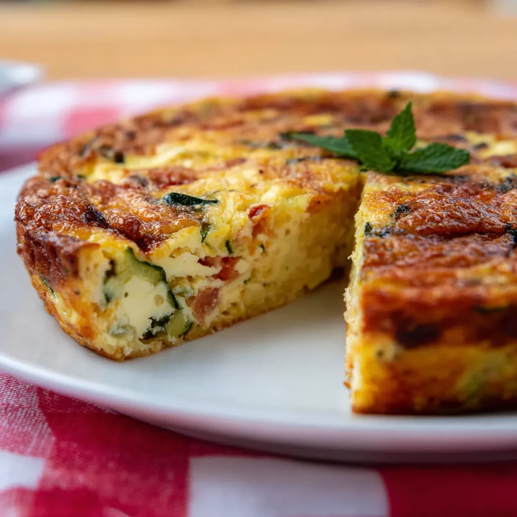 Clafoutis courgettes