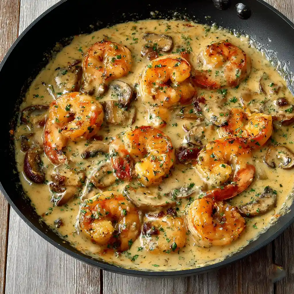 Crevettes lait de coco