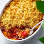 Crumble salé aux tomates