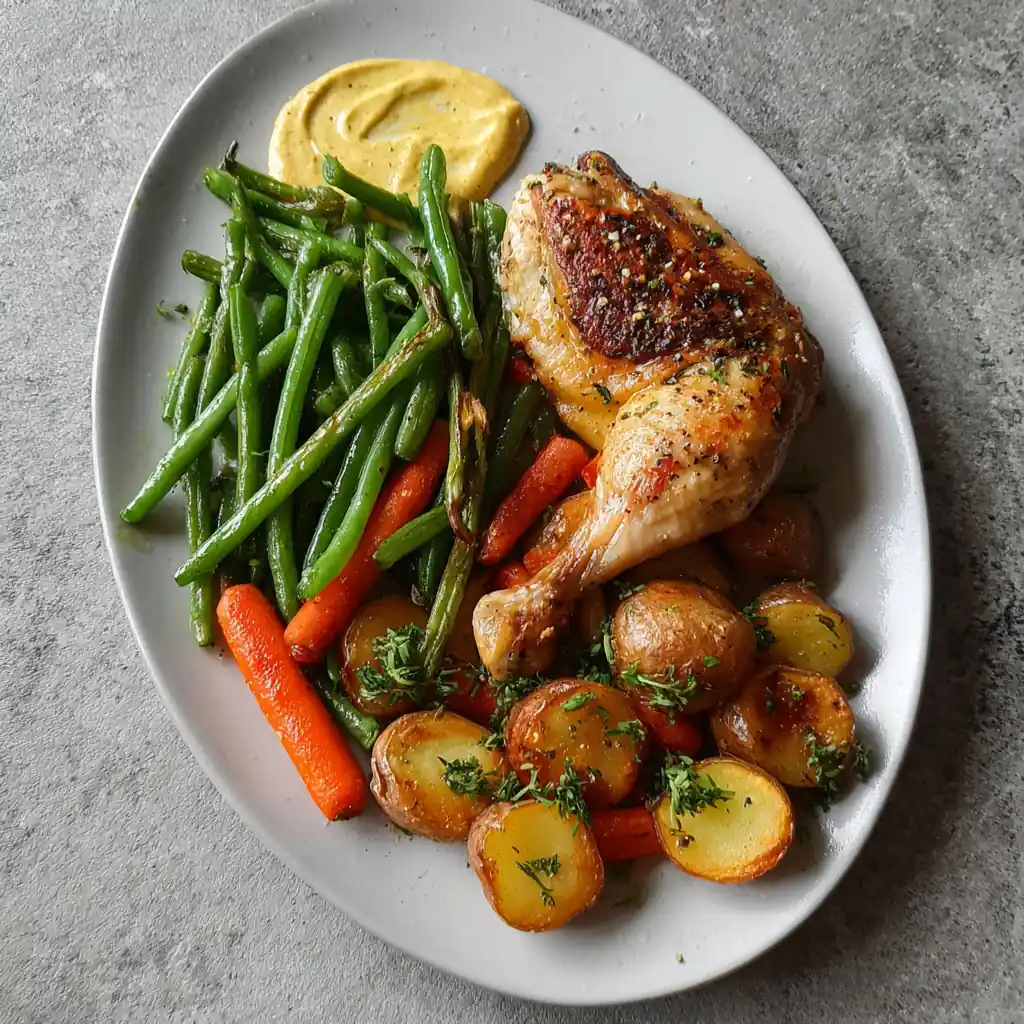 Cuisses de poulet au four