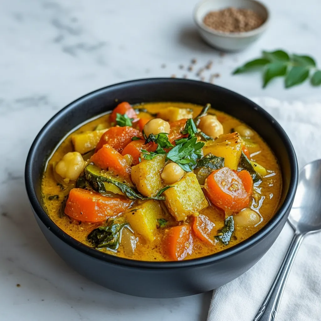 Curry de légumes