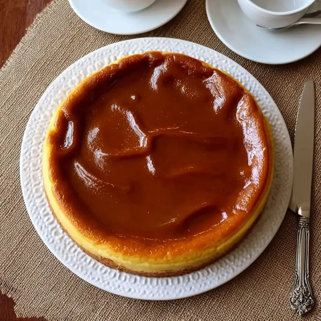 Flan pâtissier sans pâte