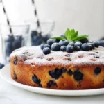 Gâteau yaourt myrtilles