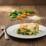 Lasagnes au saumon et épinards