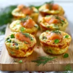 Mini quiches poireaux saumon