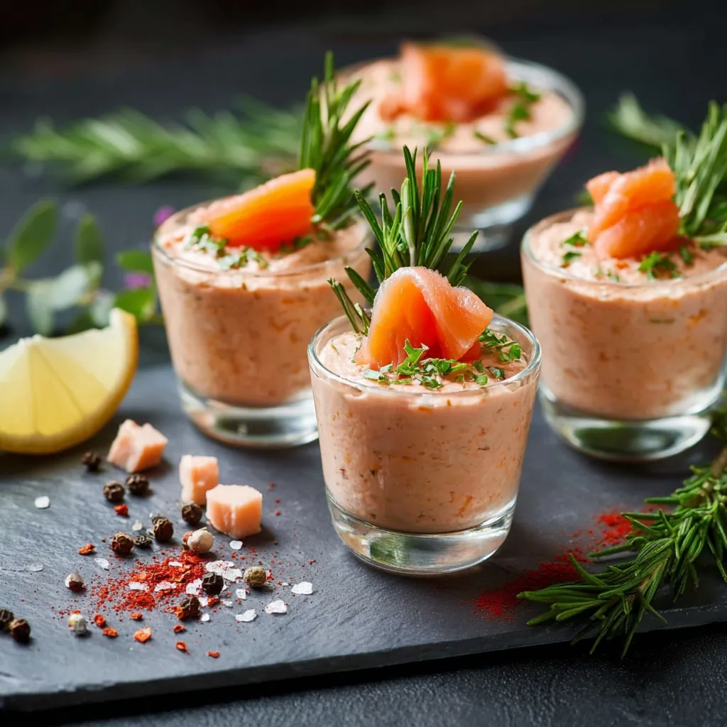 Mousse saumon fumé