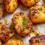 Pommes de terre rôties Parmesan