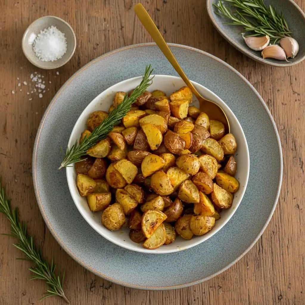Pommes de terre rôties fines herbes