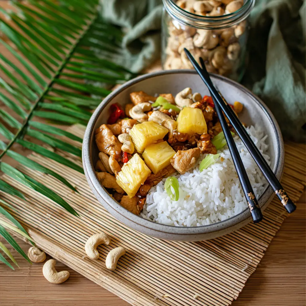 Poulet à l'ananas