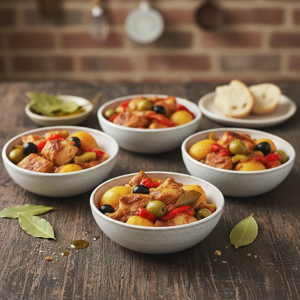 Poulet aux poivrons