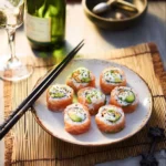 Roulés saumon fumé avocat