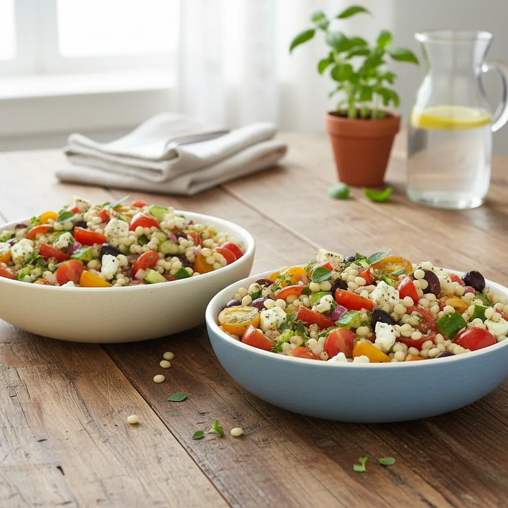 Salade de couscous perlé