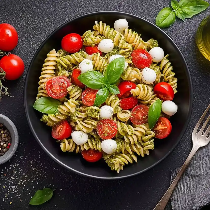 Salade de pâtes légère à l’italienne facile et savoureuse 4 Salade de pâtes