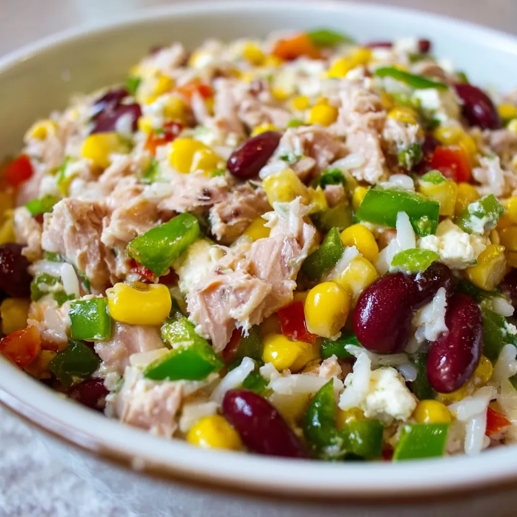Salade mexicaine au thon