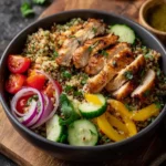 Salade quinoa poulet