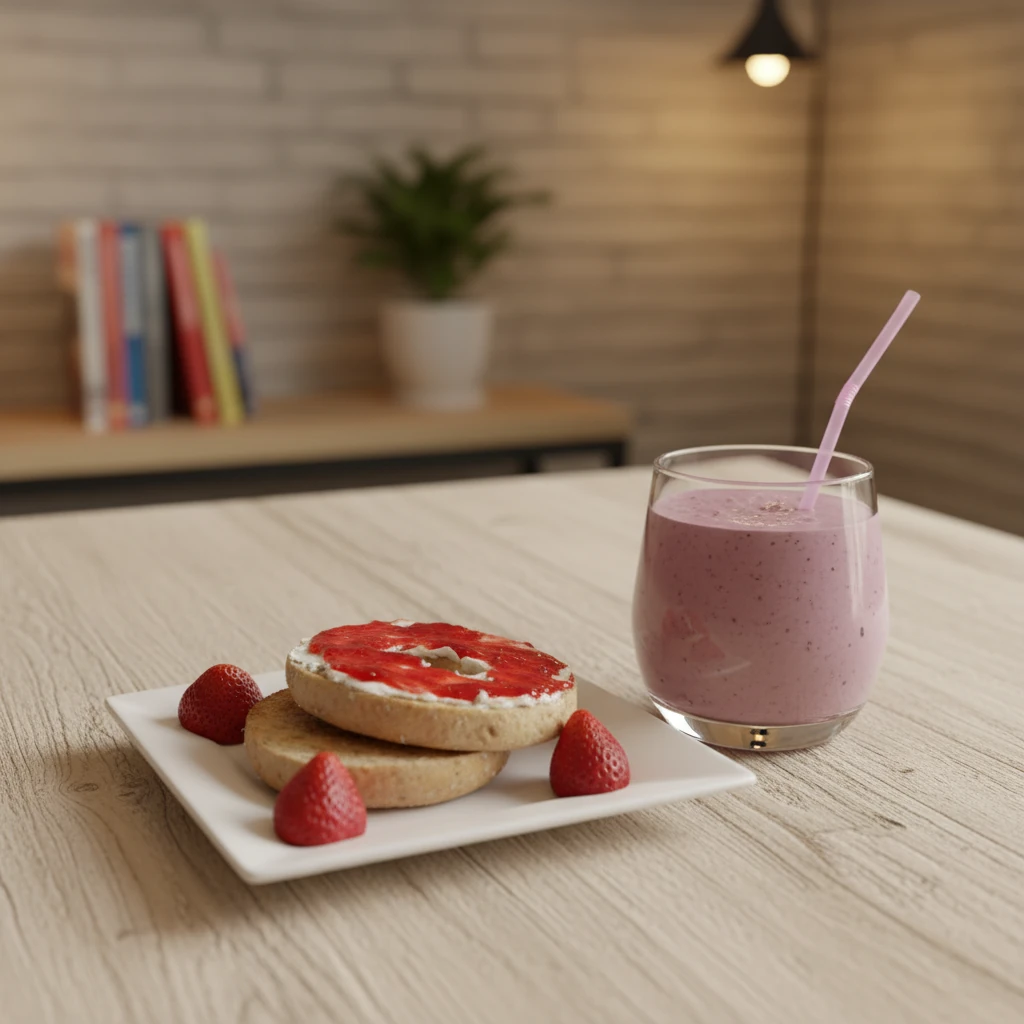 Sirop queues de fraises