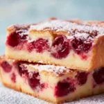 Tarte cerises amandes