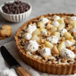 Tarte cookies poires