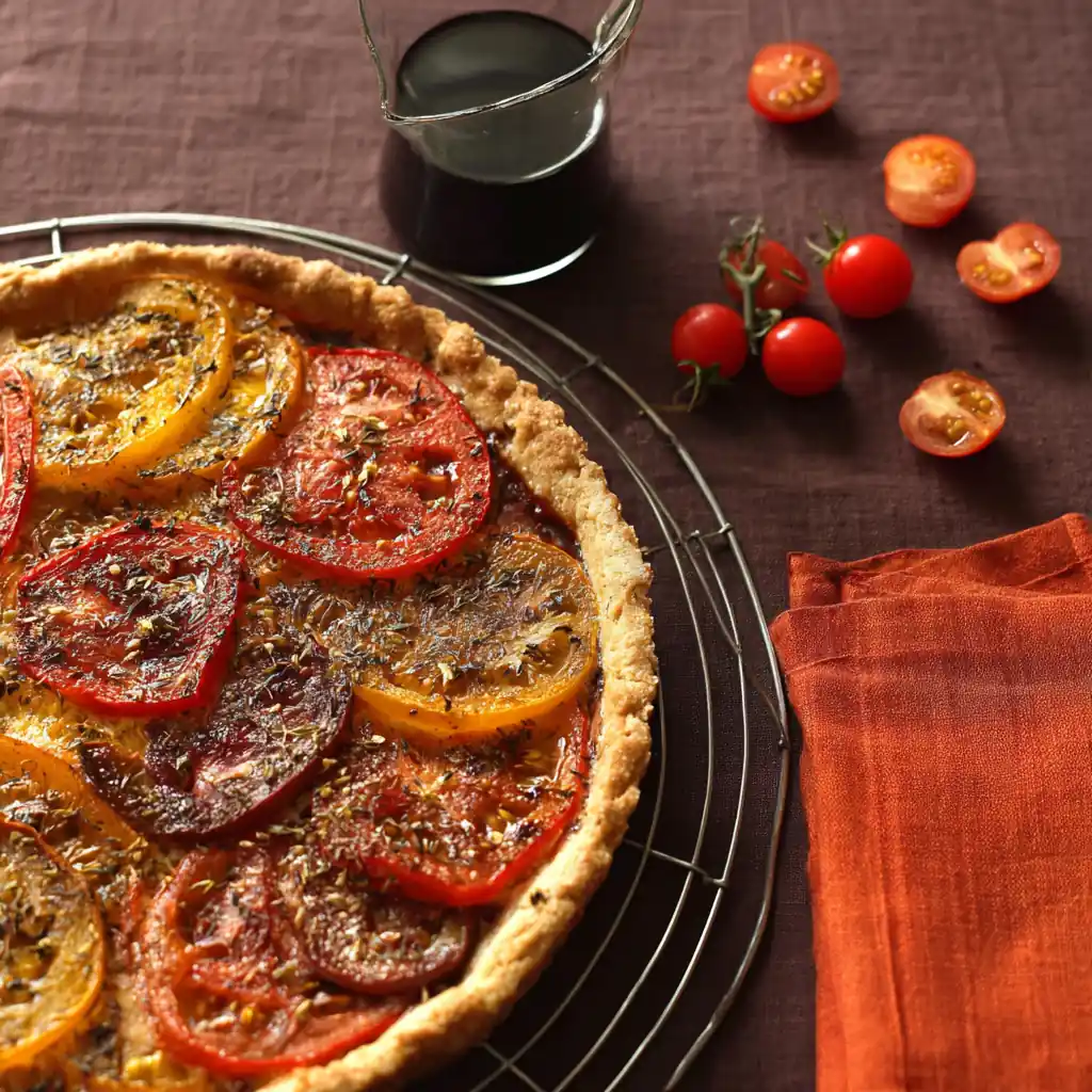 Tarte fine aux tomates facile et savoureuse 4 Tarte fine aux tomates