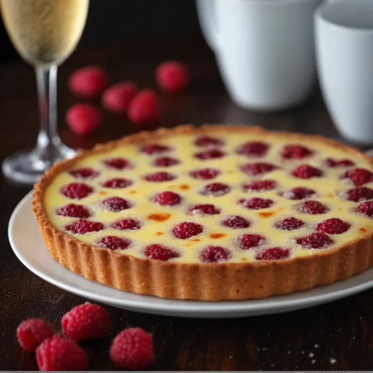 Tarte framboises mascarpone