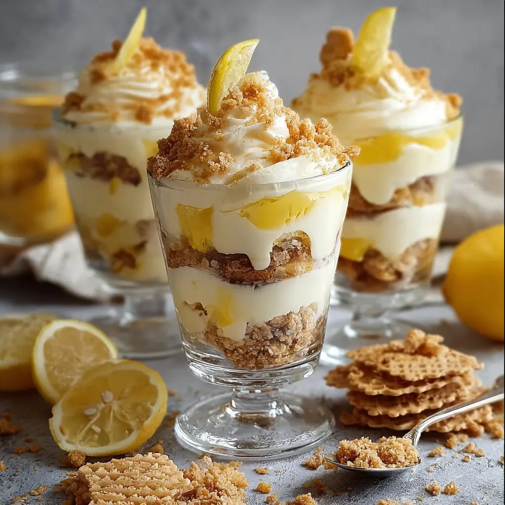 Verrine Citron-Mascarpone : dessert élégant et rafraîchissant 4 Verrine Citron-Mascarpone