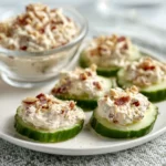 Bouchées de concombre au thon